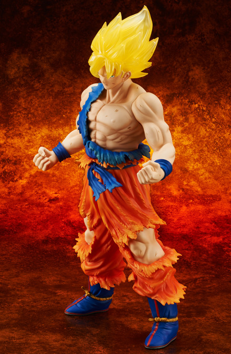 Son Goku SSJ (Damage), Dragon Ball Z, X-Plus, Pre-Painted