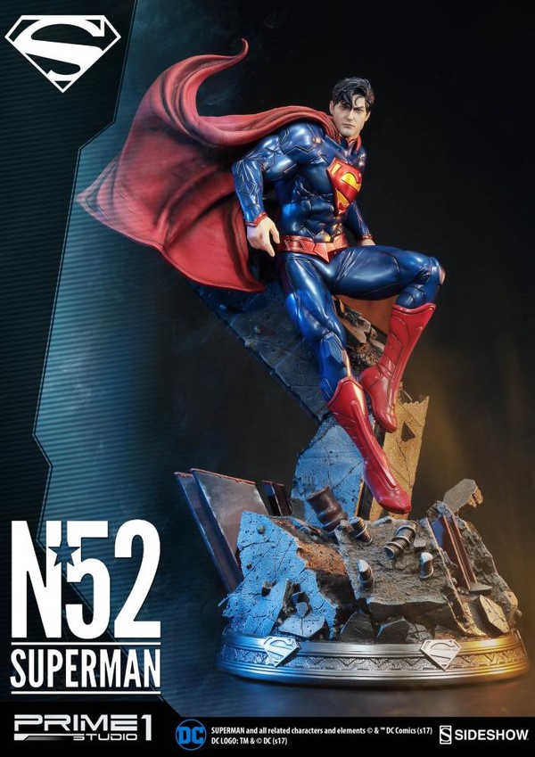 Superman (The New52!), Justice League, Prime 1 Studio, Sideshow Collectibles, Pre-Painted, 1/4, 4562471903984