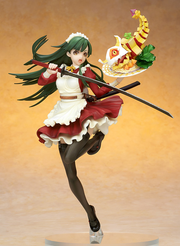 Samurai (Katanako, Maid Style, Event Limited Extra Color), 7th Dragon 2020-II, Ques Q, Pre-Painted, 1/7, 4560393841773