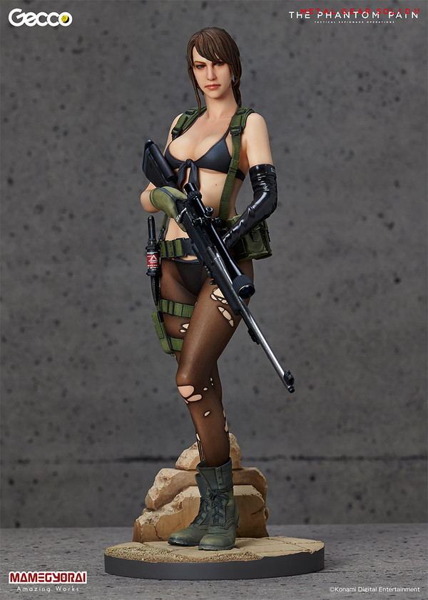 Quiet, Metal Gear Solid V: The Phantom Pain, Gecco, Mamegyorai, Pre-Painted, 1/6, 4589962527887