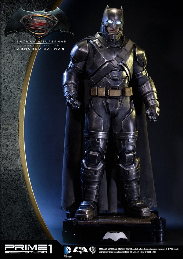 Batman (Armored), Batman V Superman: Dawn Of Justice, Prime 1 Studio, Pre-Painted, 1/2, 4562741903676