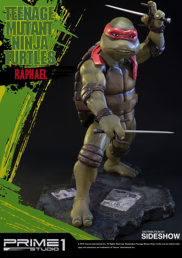 Raphael, Teenage Mutant Ninja Turtles (1990), Prime 1 Studio, Pre-Painted, 1/4