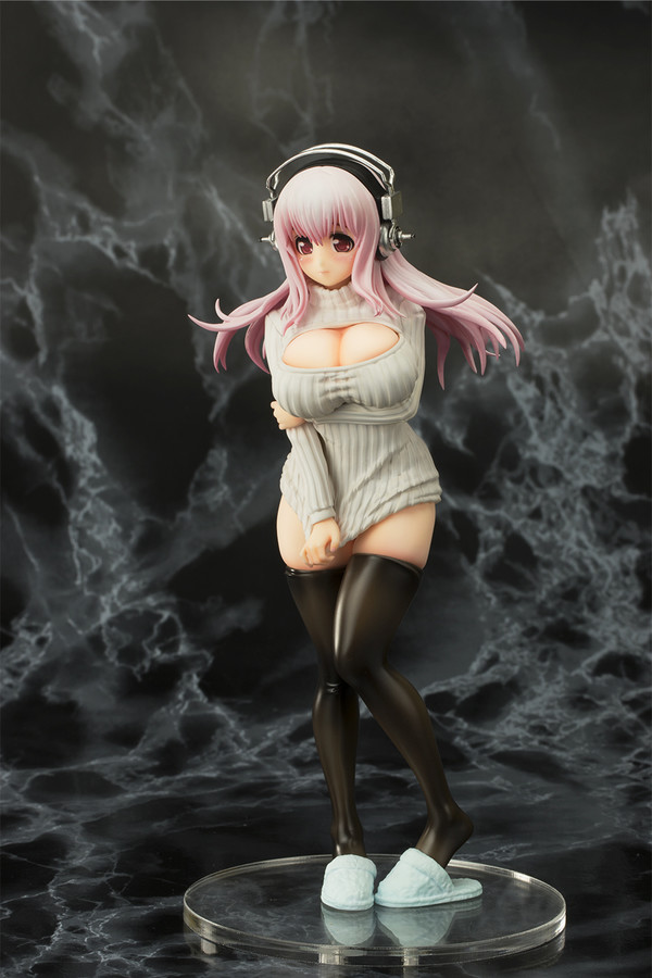 Sonico (Sexy Knit), SoniComi (Super Sonico), Pulchra, Pre-Painted, 1/8, 4571498440594
