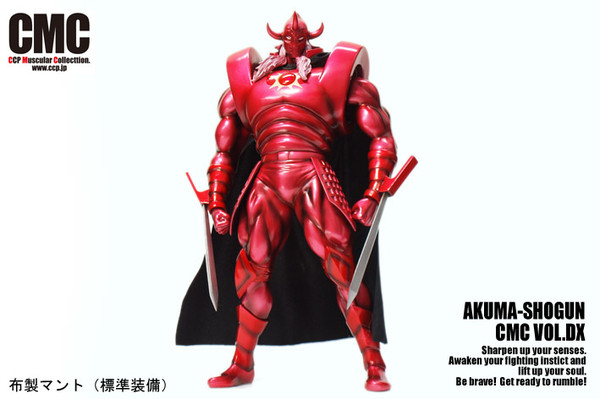 Akuma Shogun (Red Original Series Color Advent), Kinnikuman, Kinnikuman Nisei, CCP, Pre-Painted