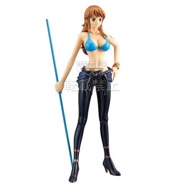 Nami, One Piece Film Gold, Banpresto, Pre-Painted