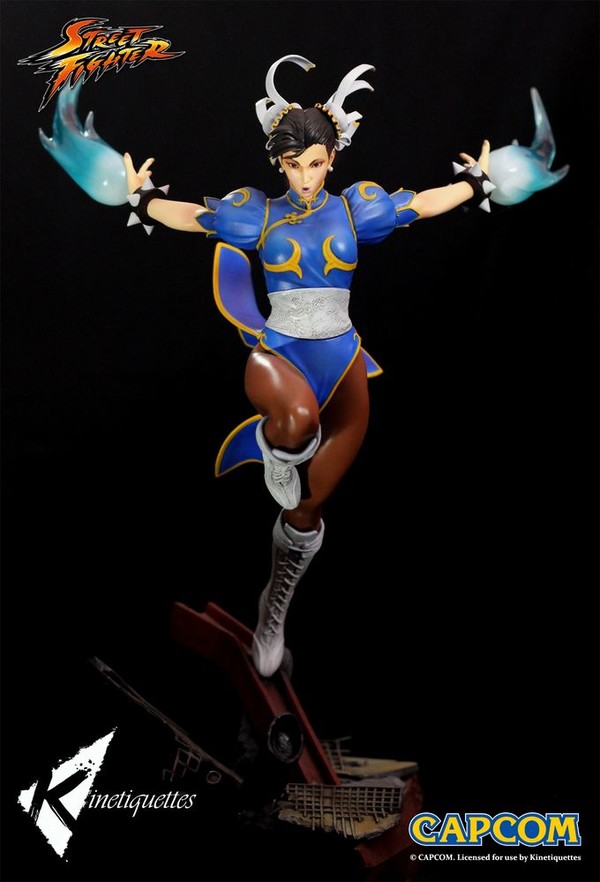 Chun-Li, Super Street Fighter IV, Kinetiquettes, Pre-Painted, 1/6