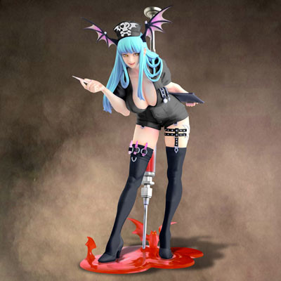 Morrigan Aensland (Black Nurse), Vampire: The Night Warriors, Capcom, Pre-Painted, 4976219078382