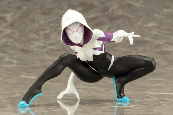 Ghost-Spider, Gwen Stacy, Spider-Man, Kotobukiya, Pre-Painted, 1/10, 4934054093106