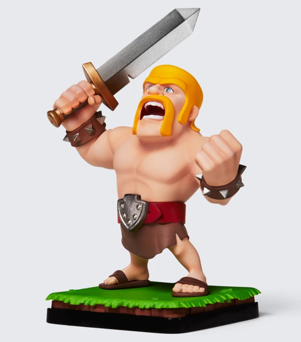 Barbarian, Clash Of Clans, Kotobukiya, Pre-Painted