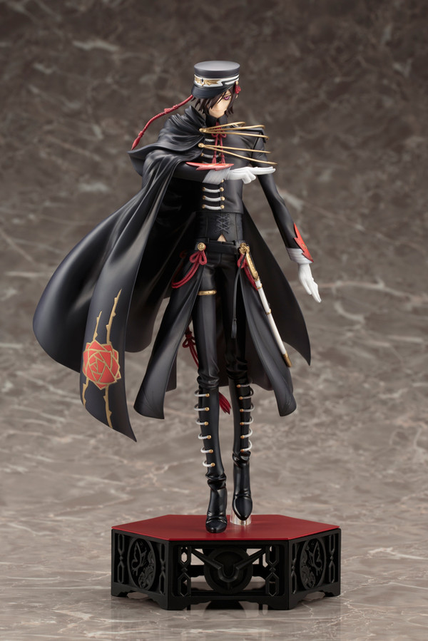 Lelouch Lamperouge (Code Black 1st Live Encore!), Code Geass - Hangyaku No Lelouch R2, Kotobukiya, Pre-Painted, 1/8, 4934054784523