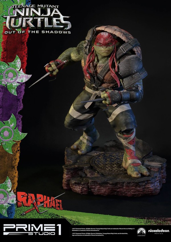 Raphael, Teenage Mutant Ninja Turtles: Out Of The Shadows, Prime 1 Studio, Pre-Painted, 1/4, 4562471903953