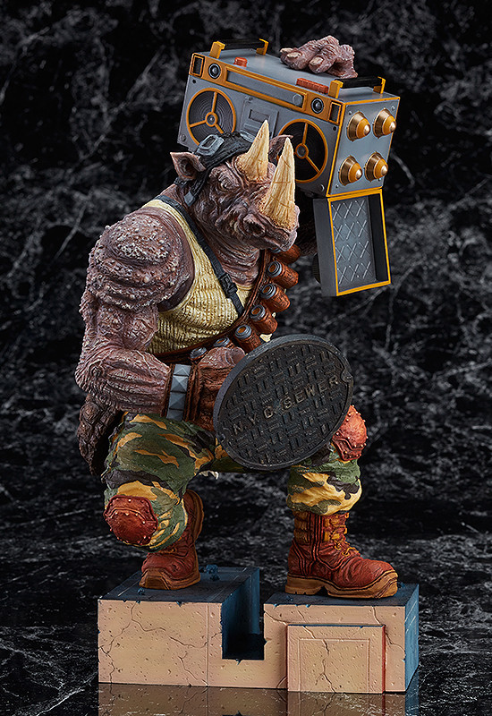 Rocksteady, Teenage Mutant Ninja Turtles, Good Smile Company, Pre-Painted, 4580416940122