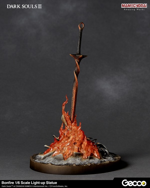 Bonfire, Dark Souls III, Gecco, Mamegyorai, Pre-Painted, 1/6, 4589962558867