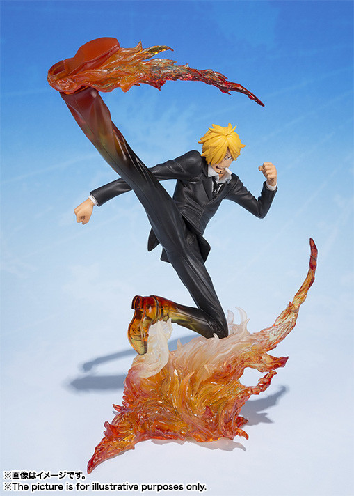 Sanji (Akuma Kazaashi Ikkyuu Hikiniku), One Piece, Bandai, Pre-Painted, 4549660112723
