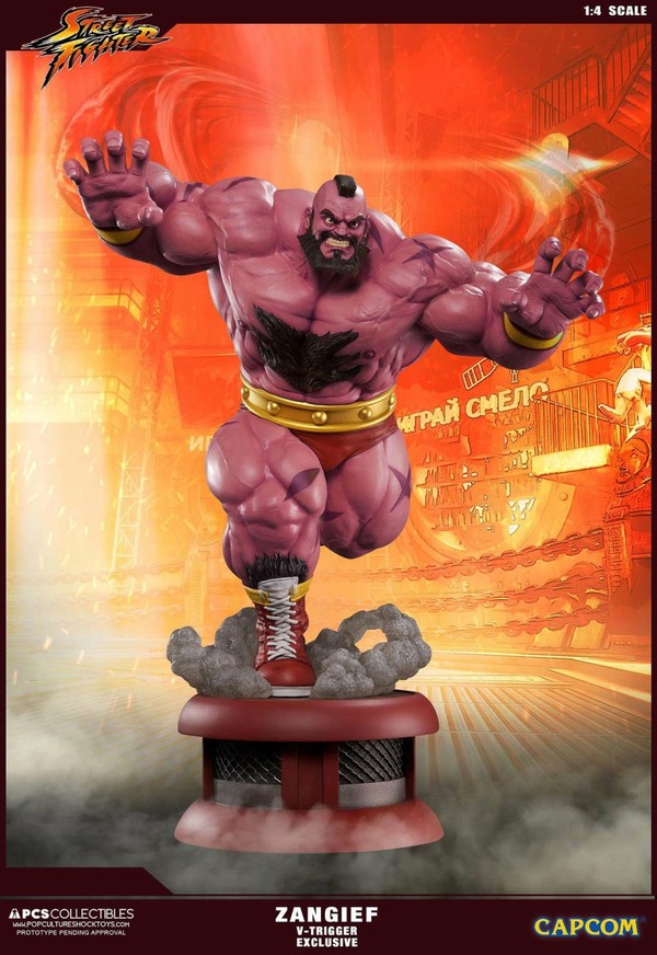 Zangief (PCS Exclusive, V-Trigger Exclusive), Street Fighter V, Premium Collectibles Studio, Pre-Painted, 1/4