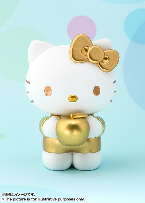 Hello Kitty (Gold), Hello Kitty, Bandai, Pre-Painted, 4549660128694