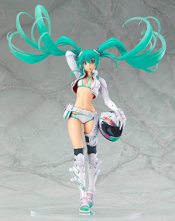 Hatsune Miku (EV Mirai, Racing 2014), Good Smile Racing, Max Factory, Pre-Painted, 1/7, 4545784041987