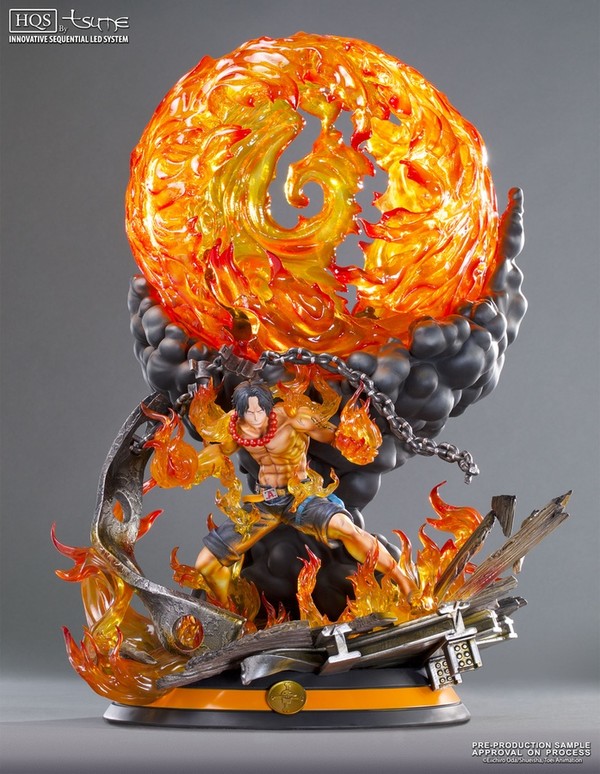 Portgas D. Ace, One Piece, Tsume, Pre-Painted, 1/7