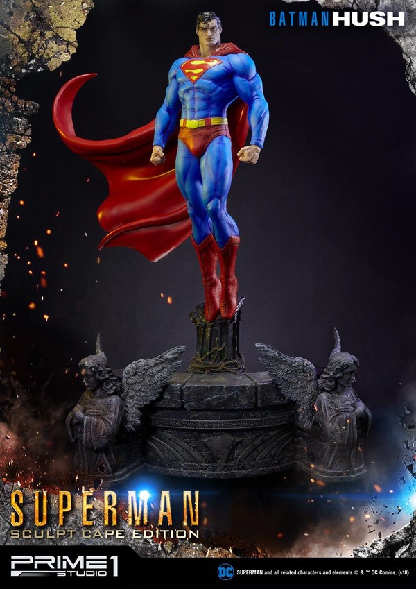 Superman (Sculpt Cape Edition), Batman: Hush, Prime 1 Studio, Pre-Painted, 1/3, 4532471906213