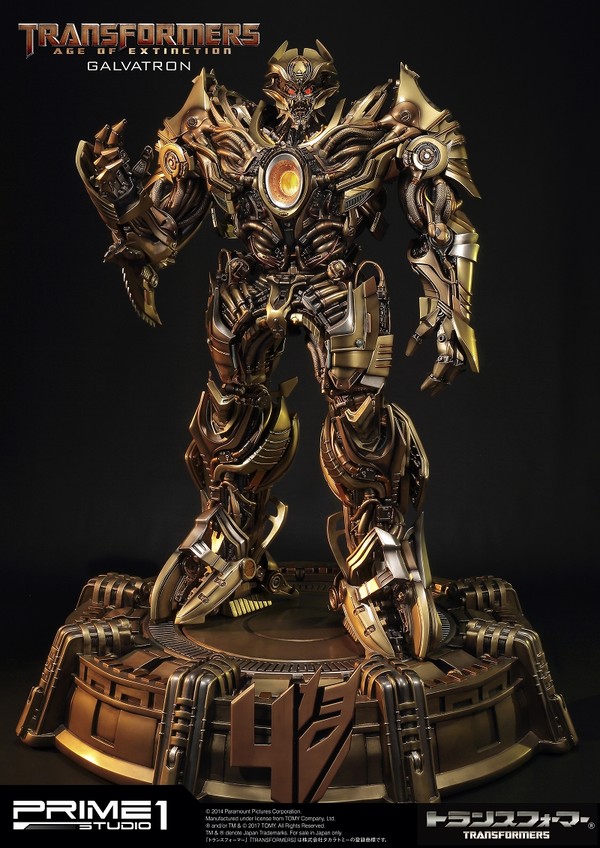 Galvatron (Gold Edition), Transformers: Age Of Extinction, Prime 1 Studio, Pre-Painted