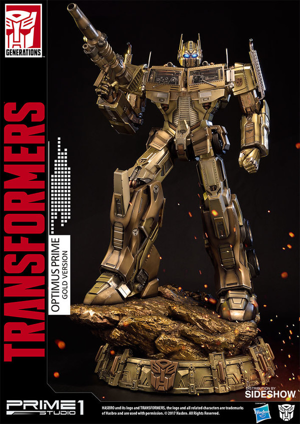 Convoy (Gold Edition), Transformers, Prime 1 Studio, Pre-Painted