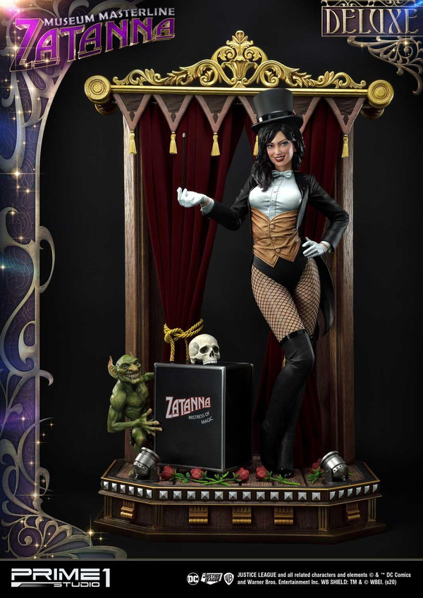 Zatanna (Deluxe), Justice League Dark, Prime 1 Studio, Pre-Painted, 1/3, 4582535944913