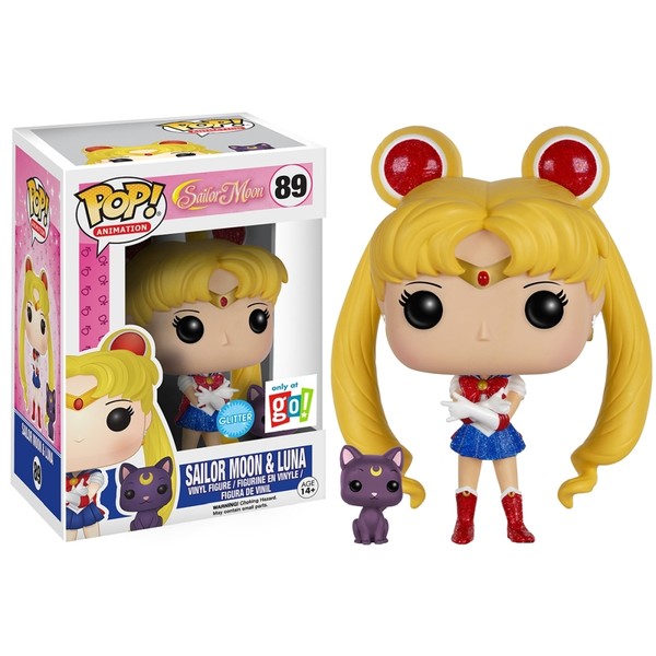 Luna, Sailor Moon (Glitter), Bishoujo Senshi Sailor Moon, Funko Toys, Pre-Painted