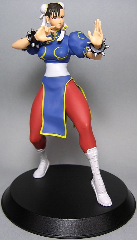 Chun-Li (Blue), Street Fighter, Banpresto, Pre-Painted
