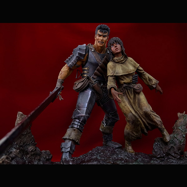 Casca, Guts (Limited III), Berserk, Art of War, Pre-Painted, 1/6