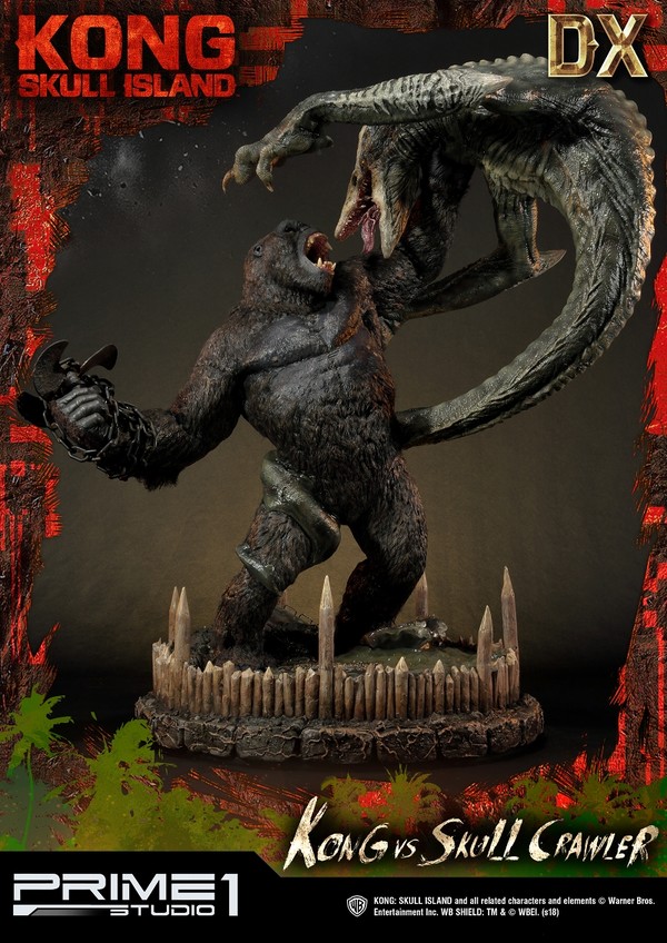 King Kong, Skull Crawler (DX), Kong: Skull Island, Prime 1 Studio, Pre-Painted, 4562471906176