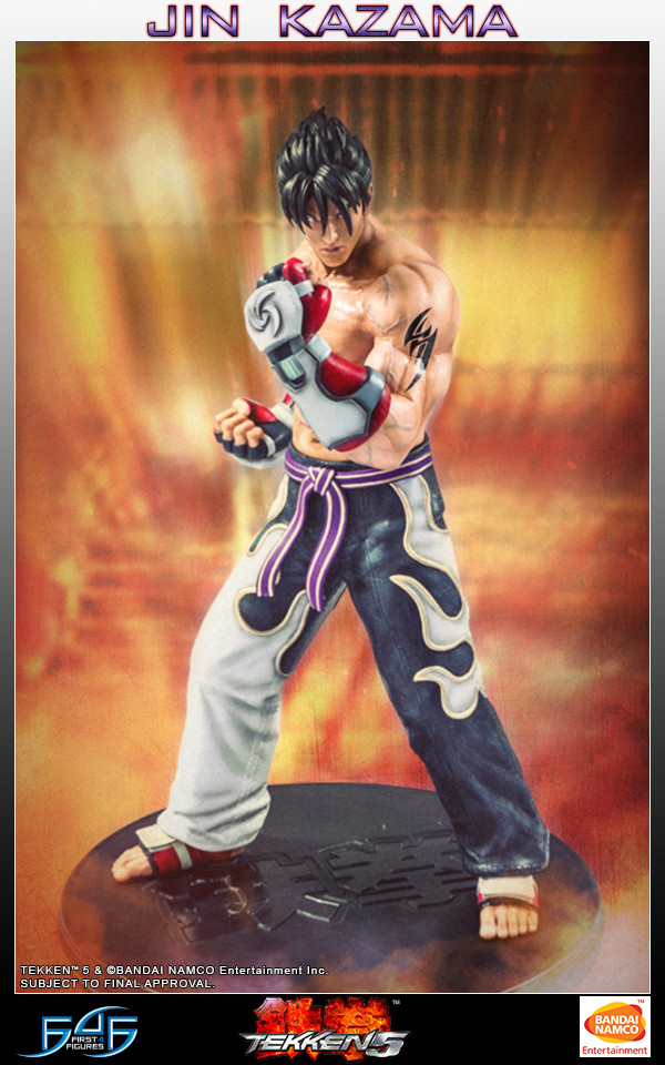 Kazama Jin (Regular Edition), Tekken 5, First 4 Figures, Pre-Painted, 1/4