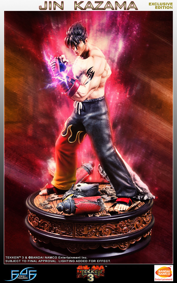 Kazama Jin (Exclusive Edition), Tekken 3, First 4 Figures, Pre-Painted, 1/4
