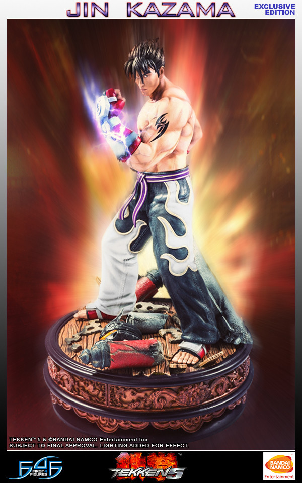 Kazama Jin (Exclusive Edition), Tekken 5, First 4 Figures, Pre-Painted, 1/4