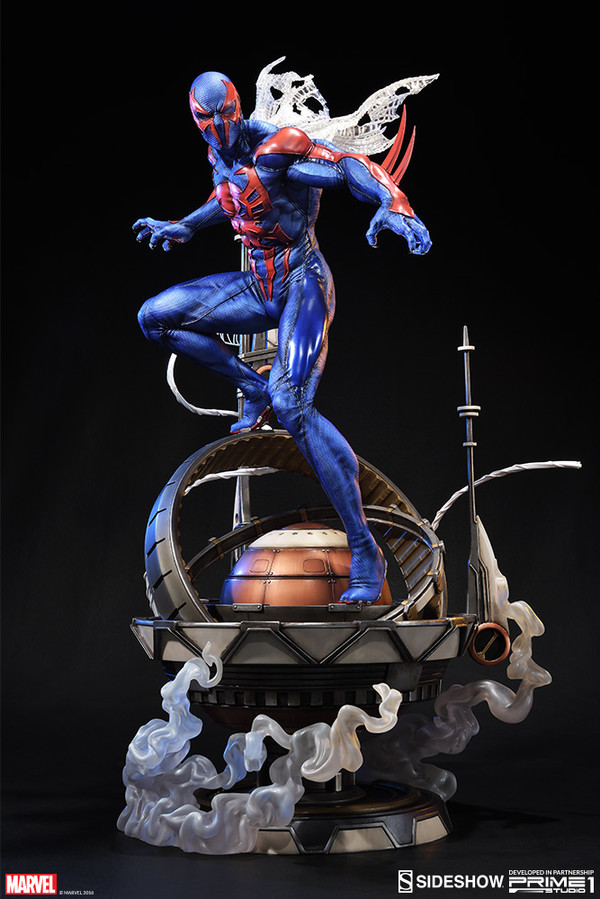 Spider-Man 2099, Spider-Man, Prime 1 Studio, Sideshow Collectibles, Pre-Painted, 1/4, 4562471904233