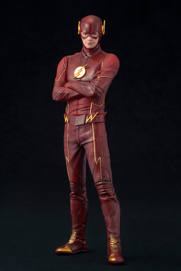 Barry Allen, Flash, The Flash (TV 2014), Kotobukiya, Pre-Painted, 1/10, 4934054903153