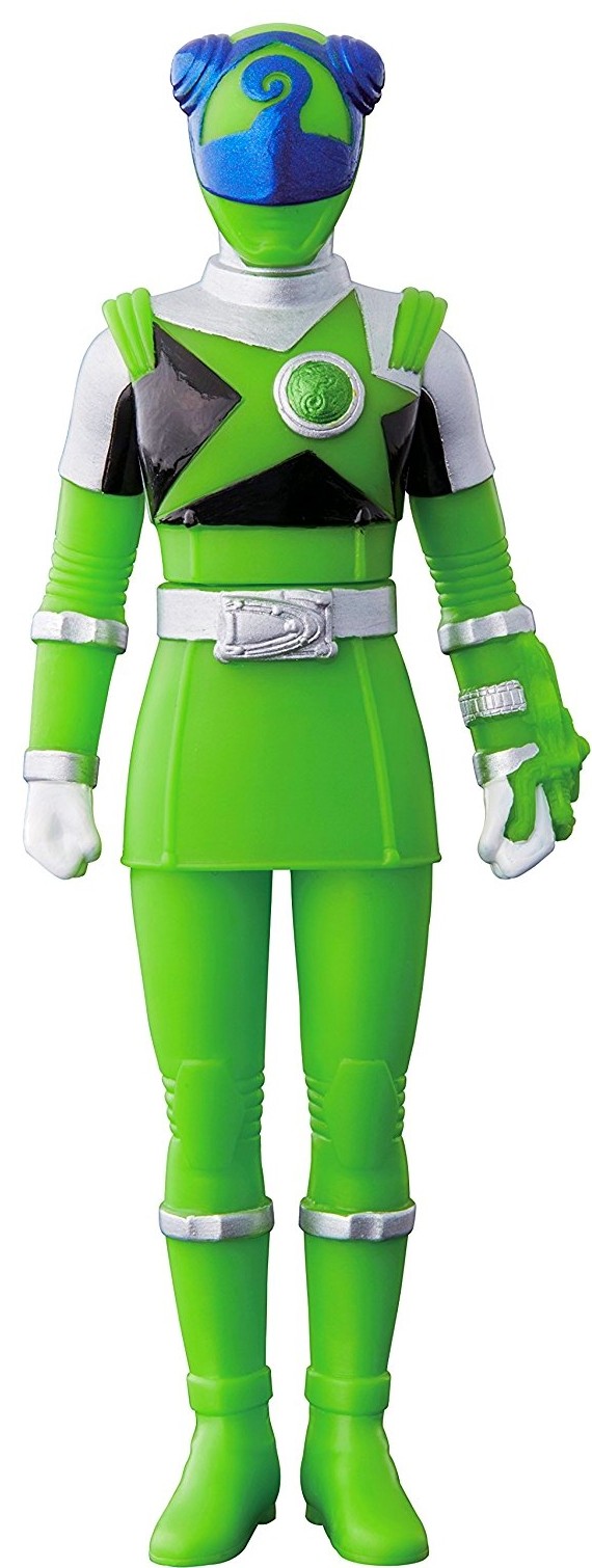 Chameleon Green, Uchuu Sentai Kyuranger, Bandai, Pre-Painted, 4549660121473