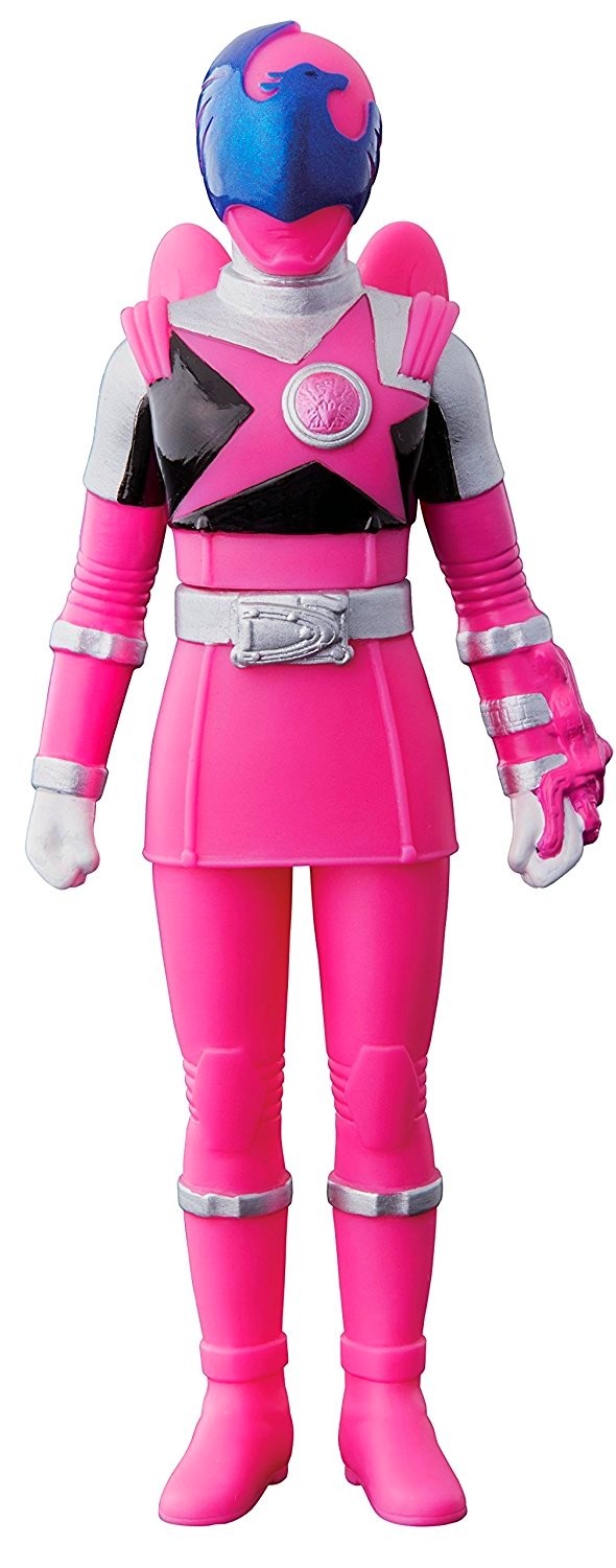 Washi Pink, Uchuu Sentai Kyuranger, Bandai, Pre-Painted, 4549660121480
