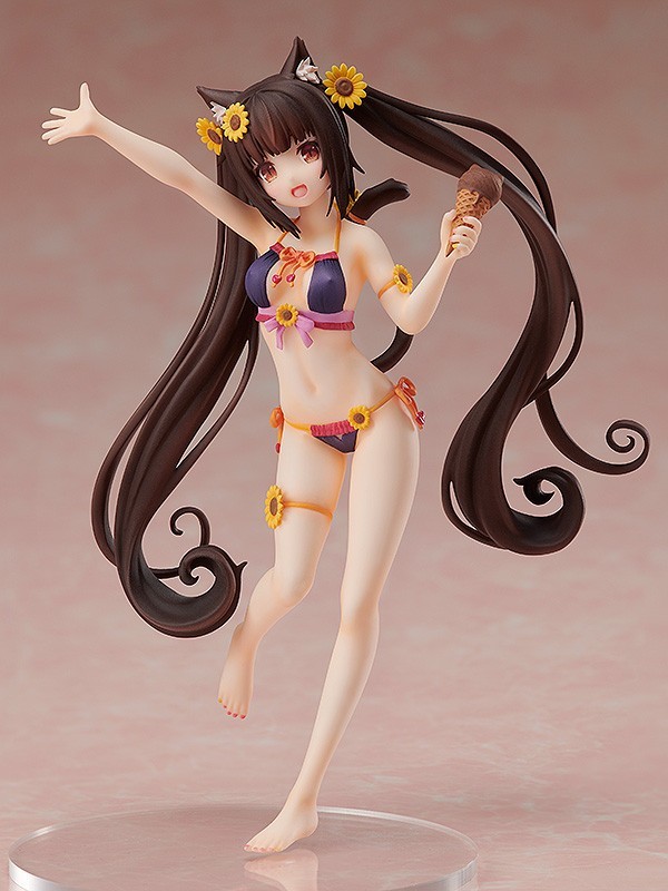 Chocola (Swimsuit), Nekopara, FREEing, Pre-Painted, 1/12, 4571245298478