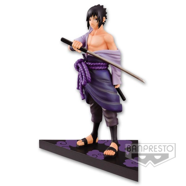 Uchiha Sasuke, Naruto Shippuuden, Banpresto, Pre-Painted