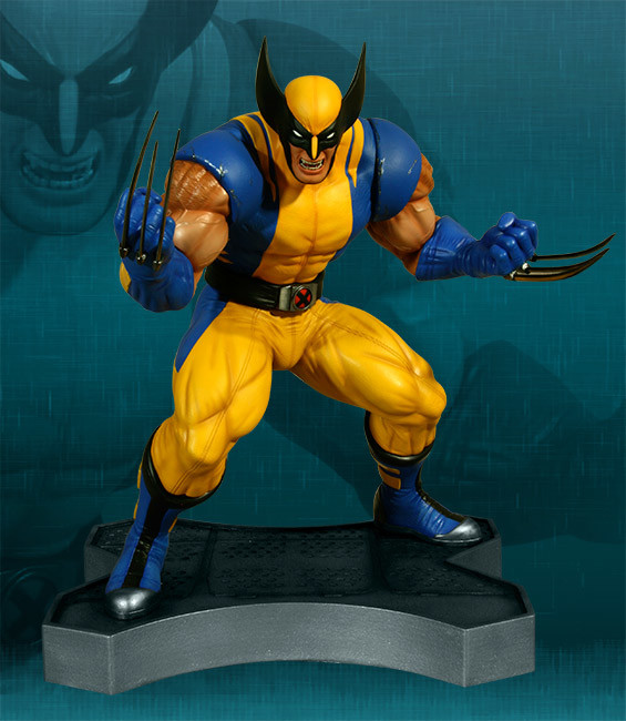 Wolverine, Marvel Vs. Capcom 3: Fate Of Two Worlds, Hollywood Collectible Group, Pre-Painted, 1/3