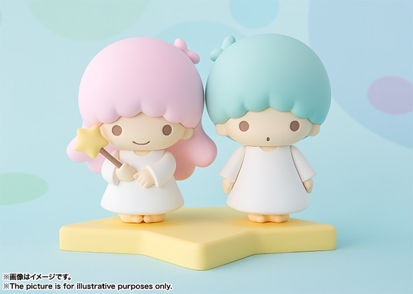 Kiki, Lala (Pastel), Little Twin Stars, Bandai, Pre-Painted, 4549660148159