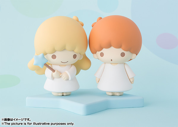 Kiki, Lala (Retro), Little Twin Stars, Bandai, Pre-Painted, 4549660158509