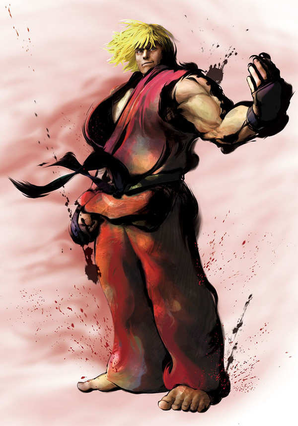 Ken Masters, Street Fighter, Premium Collectibles Studio, Pre-Painted, 1/3