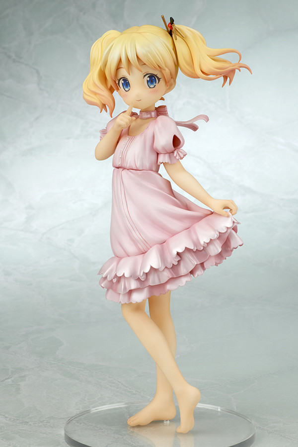 Alice Cartelet (One-piece Dress Style, Milky Pink, Event Limited Extra Color), Hello!! Kiniro Mosaic, Ques Q, Pre-Painted, 1/7, 4560393841261