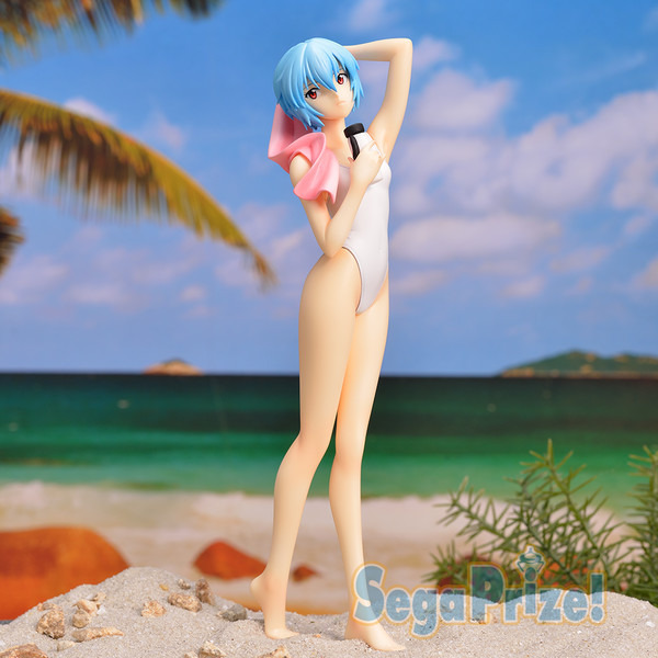 Ayanami Rei (Summer Beach), Shin Seiki Evangelion, SEGA, Pre-Painted