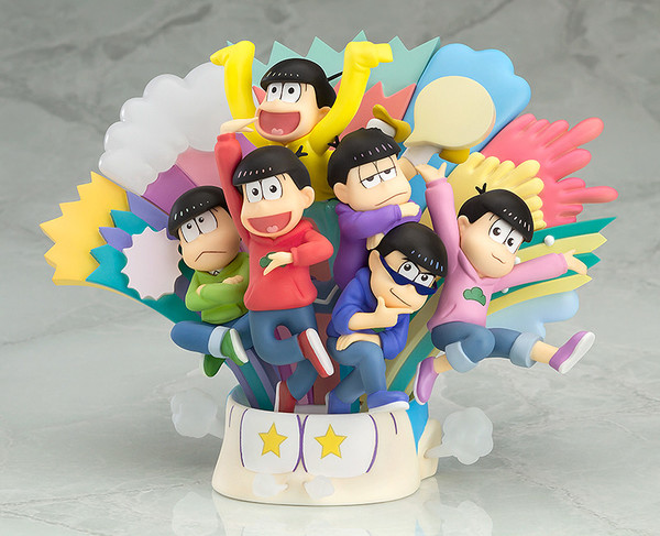 Matsuno Choromatsu, Matsuno Ichimatsu, Matsuno Jyushimatsu, Matsuno Karamatsu, Matsuno Osomatsu, Matsuno Todomatsu, Osomatsu-san, Orange Rouge, Pre-Painted, 4580416940146