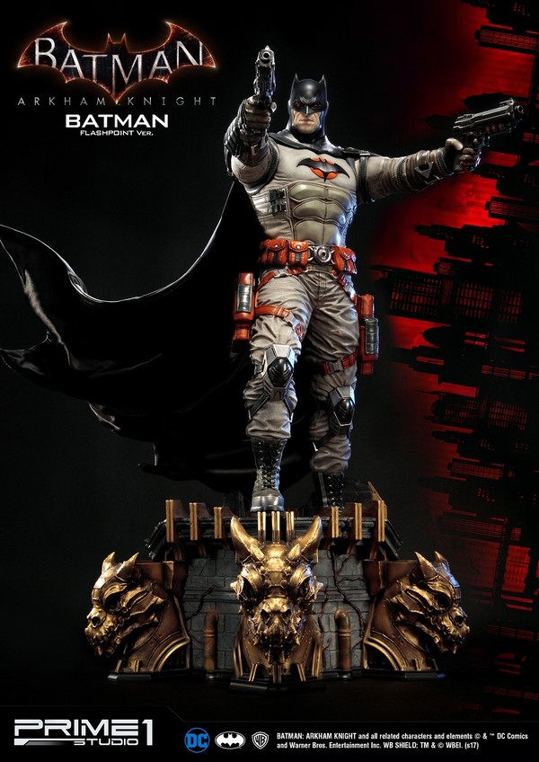 Batman (Thomas Wayne) (Flashpoint), Batman: Arkham Knight, Flashpoint, Prime 1 Studio, Pre-Painted