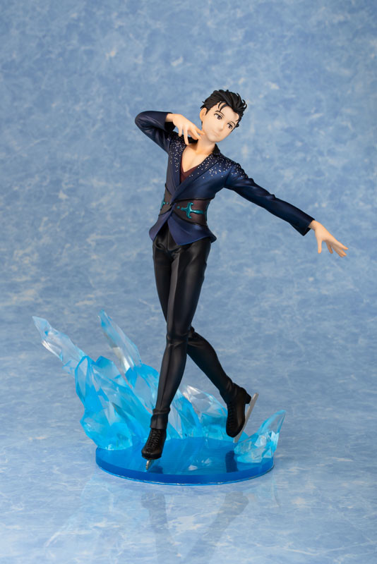 Katsuki Yuuri, Yuri!!! On Ice, Chara-Ani, Toy's Works, Pre-Painted, 1/8, 4546098086459