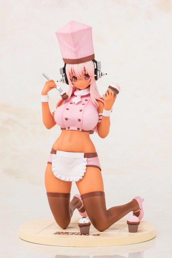 Sonico (Patissier, Strawberry Choco), SoniComi (Super Sonico), Chara-Ani, Toy's Works, Pre-Painted, 1/6, 4546098072285