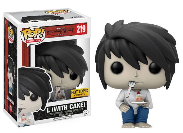 L (With Cake), Death Note, Funko Toys, Pre-Painted